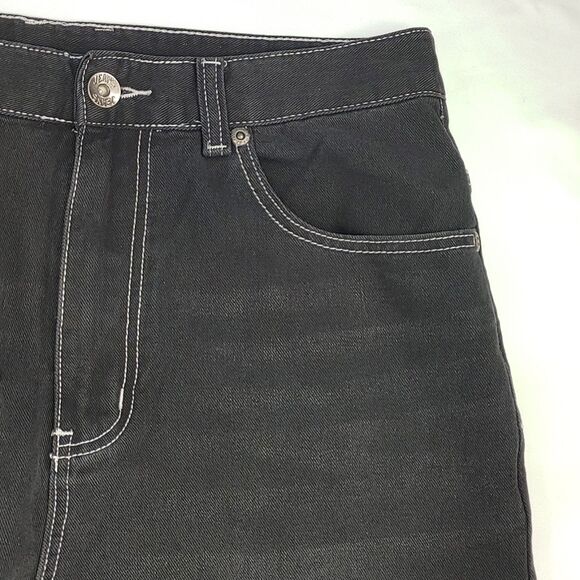 Vintage Y2K Game Time Black Denim Jeans Men's Size 32 - Picture 7 of 14